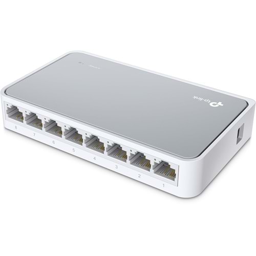 TP-Link TL-SF1008D 8 Port 10/100Mbps Tak & Çalıştır Enerji Tasarruflu Ethernet Switch
