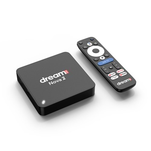 DREAMSTAR NOVA 2 32GB 4K ANDROİD TV BOX 12 AY TV+ HEDİYE