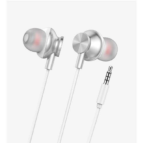 LİNK-TECH H340 (BEYAZ) KULAK İÇİ MİKROFONLU KABLOLU KULAKLIK