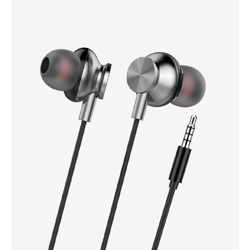 LİNK-TECH H340 (SİYAH) KULAK İÇİ MİKROFONLU KABLOLU KULAKLIK
