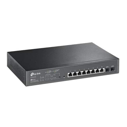 Omada SG2210MP JetStream 10-Port Giga. Smart Switch 2-SFP 8-PoE+(150W
