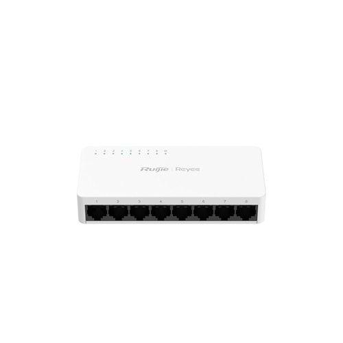 Ruijie Reyee RG-ES08F 8-Port 10/100 Mbps Tak Çalıştır Plastik Kasa Switch