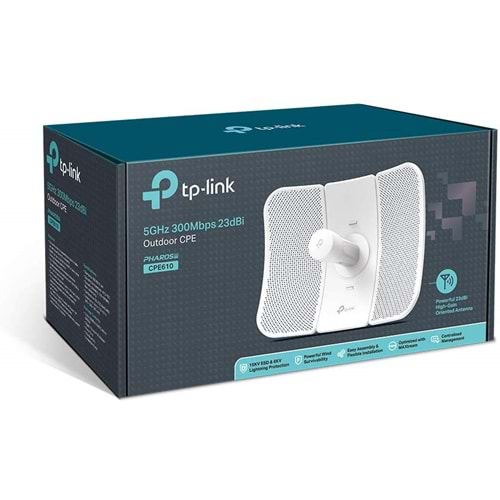 Tp-Link CPE610 5 GHz 300 Mbps 23 dBi Outdoor Access Point ( AP )