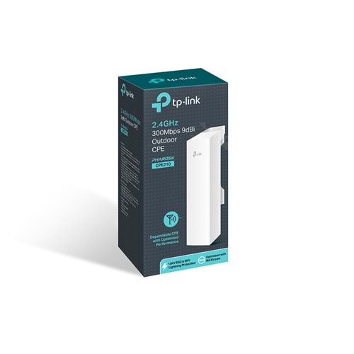 Tp-Link CPE210 2.4 GHz 300 Mbps 9 dBi Outdoor Access Point ( AP )
