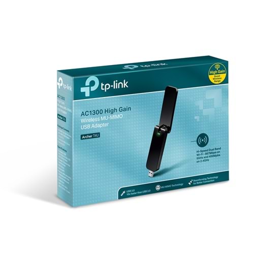 Tp-Link Archer T4U AC1300 High Gain Dual Band Wi-Fi USB Adaptör
