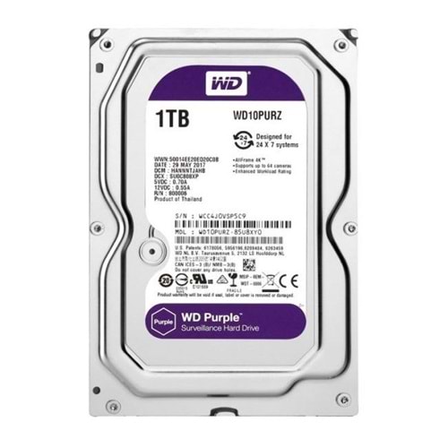 WD 1TB Purple 3.5