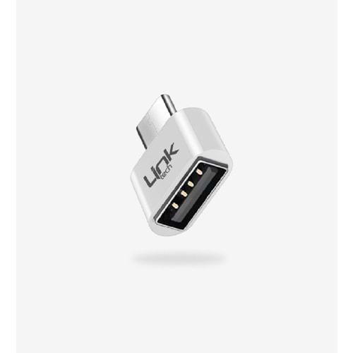 LİNK-TECH O192 TYPE-C METAL OTG SILVER