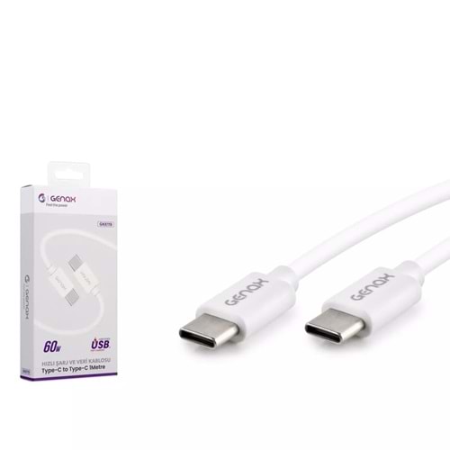 GENAX USB TYPE-C HIZLI ŞARJ KABLOSU