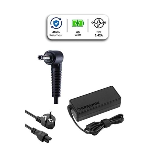 SPRANGE SR-L17 ULTRABOOK ADAPTOR 19V 3.42A 3,0m*1.1