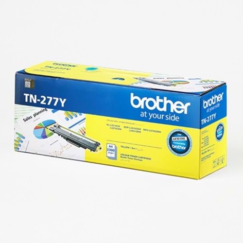 Brother TN-277Y Sarı 2300 Sayfa (MFC-L3750CDW, DCP-L3551CDW, HL-L3270CD