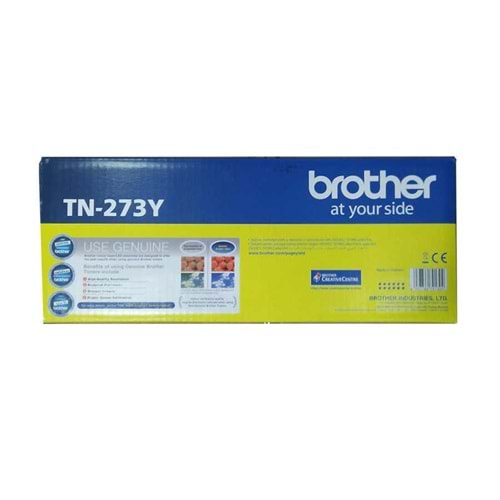 Brother TN-273Y Sarı Toner 1300 Sayfa (DCP-L3551CDW,HL-L3270CDW,MFC-L3750CDW)