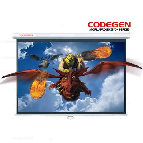 Codegen 180x180 Storlu Projeksiyon Perdesi (AX-18)