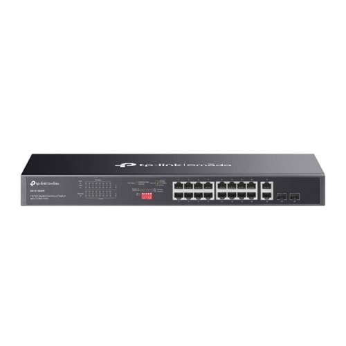 Omada DS1018GMP 18-Port Gigabit Rackmount Switch with 16-Port PoE+(250W)