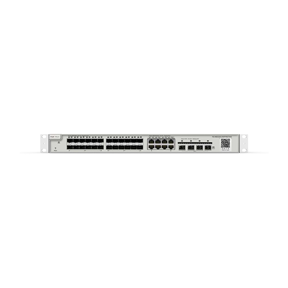 Ruijie Reyee RG-NBS3200-24SFP/8GT4XS 8-Port Bakır+24x1GBSFP Port+4X10GBSFP RackM