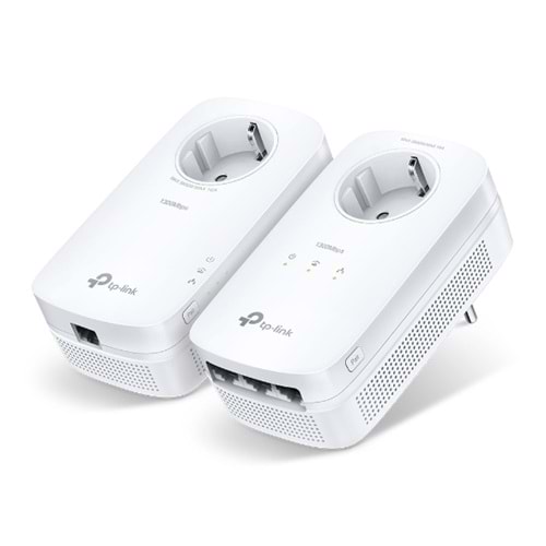 Tp-Link TL-PA8033P KIT AV1300 3-Port Gigabit Powerline Starter Kit(Powerline Ad)