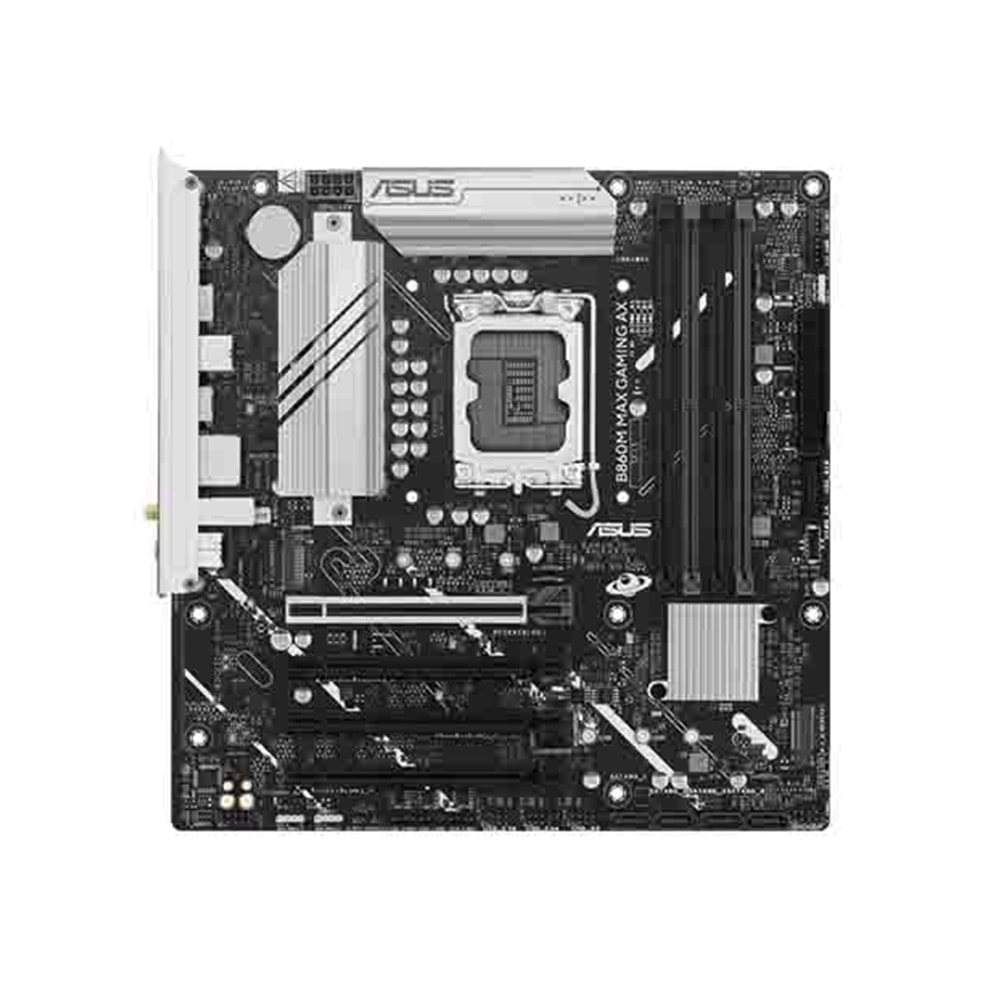 Asus B860M MAX GAMING AX B860 DDR5 USB3.2 M.2 DP WiFi6+BT PCI 5.0 LGA1851 Anakar