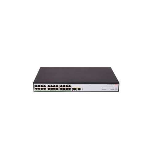 H3C Aolynk LS-1600V2-26P-HPWR-GL 24Port Gig PoE+ Eth Switch 2*100M/1G SFP (370W)