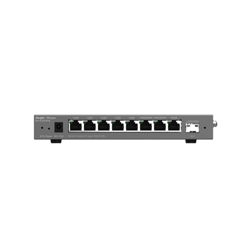 Ruijie Reyee RG-EG209GS 8-Port Gigabit+1 Port 1GB SFP Uplink Cloud VPN Poe Route