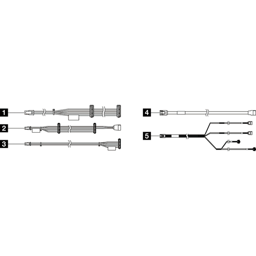 Lenovo ST50 V3/ST45 V3 Internal Drive Cable Kit (4X97A93517)