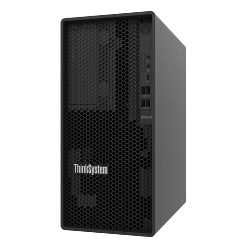 Lenovo ThinkSystem ST45 V3 AMD EPYC 4124P 4C 16GB-SW RD 500W Tower(3 Yıl G