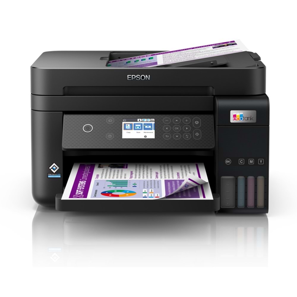 Epson L6270 ECOTANK Fotokopi,Tarayıcı WiFi,ADF Tanklı Yazıcı (C11CJ61403)