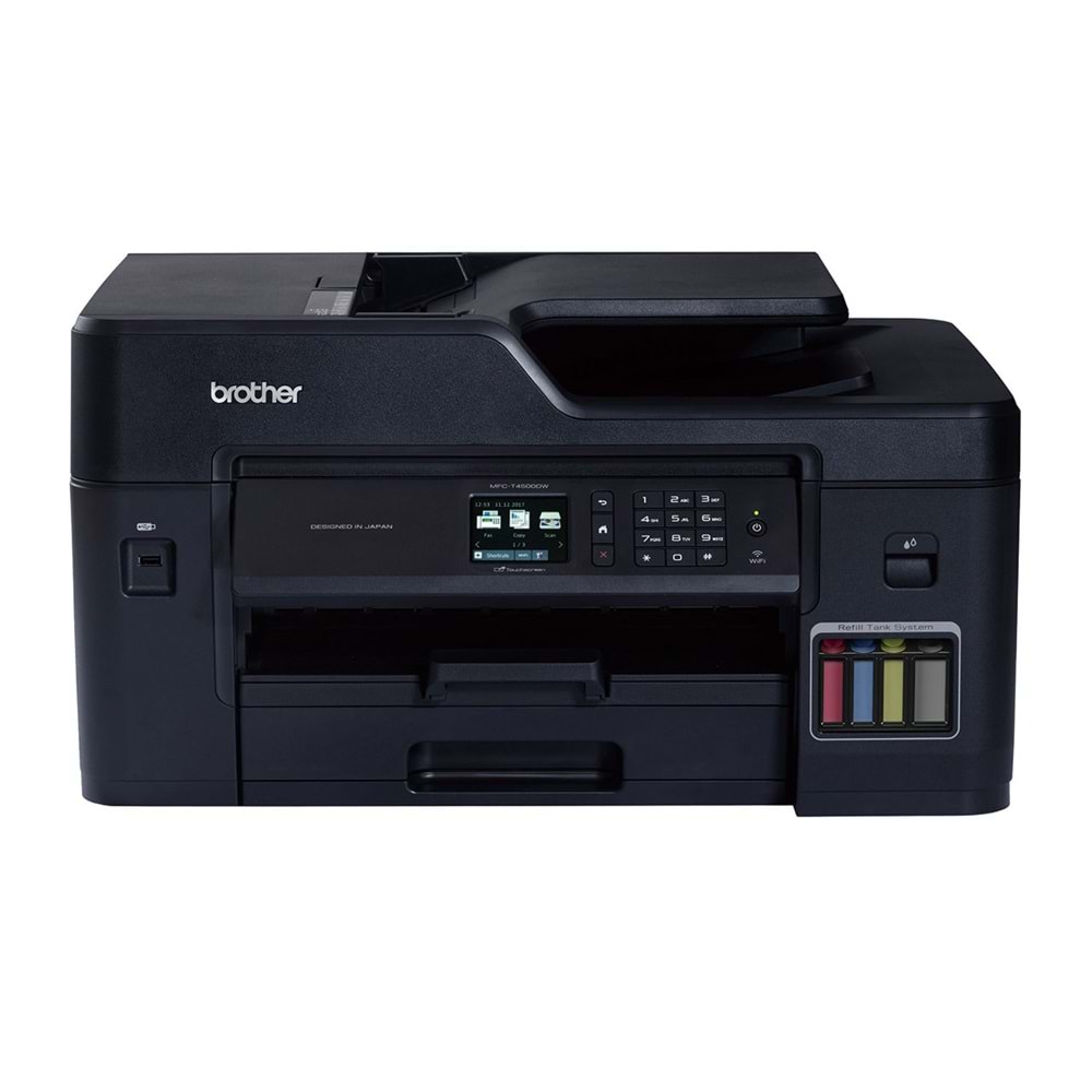 Brother MFC-T4500DW Tanklı Sistem Çok Fonksiyonlu Fakslı A3 Yazıcı (ADF,WiFi)