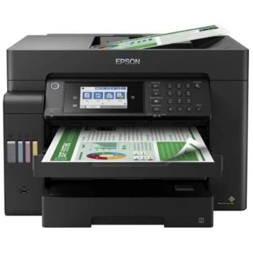 Epson L15150 Fotokopi,Tarayıcı,Faks, Wi-Fi Mürekkep Tanklı A3 Yazıc (C11CH72403)