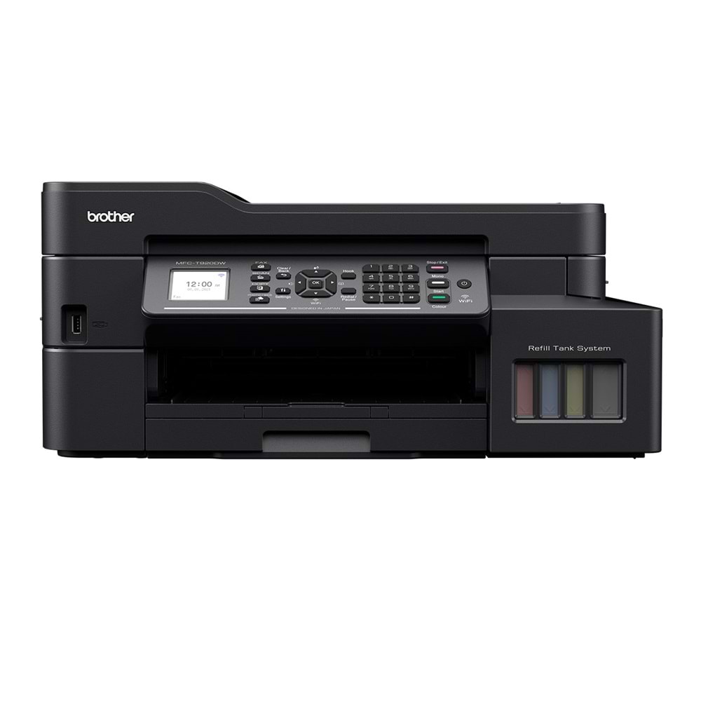 Brother MFC-T920DW Tanklı Sistem Çok Fonksiyonlu Yazıcı (WiFi,Fax,Ethernet,ADF)