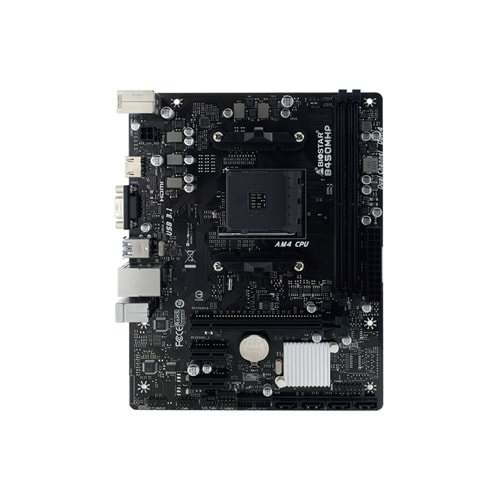 Biostar B450MHP AMD B450 DDR4 USB 3.2 HDMI/VGA PCI 3.0 AM4 Anakart