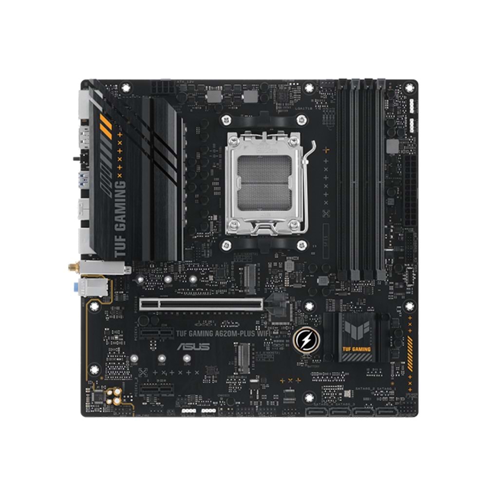Asus TUF GAMING A620M-PLUS WIFI A620 DDR5 USB3.2 M.2 DP/HDMI PCI 4.0 AM5 Anakart