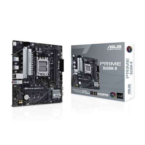 Asus PRIME B650M-R AMD B650 DDR5 M.2 HDMI PCI 4.0 AM5 Anakart 