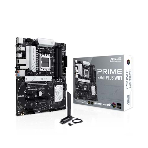 Asus PRIME B650-PLUS WIFI B650 DDR5 7600 M.2 DP/HDMI PCI 4.0 AM5 Anakart