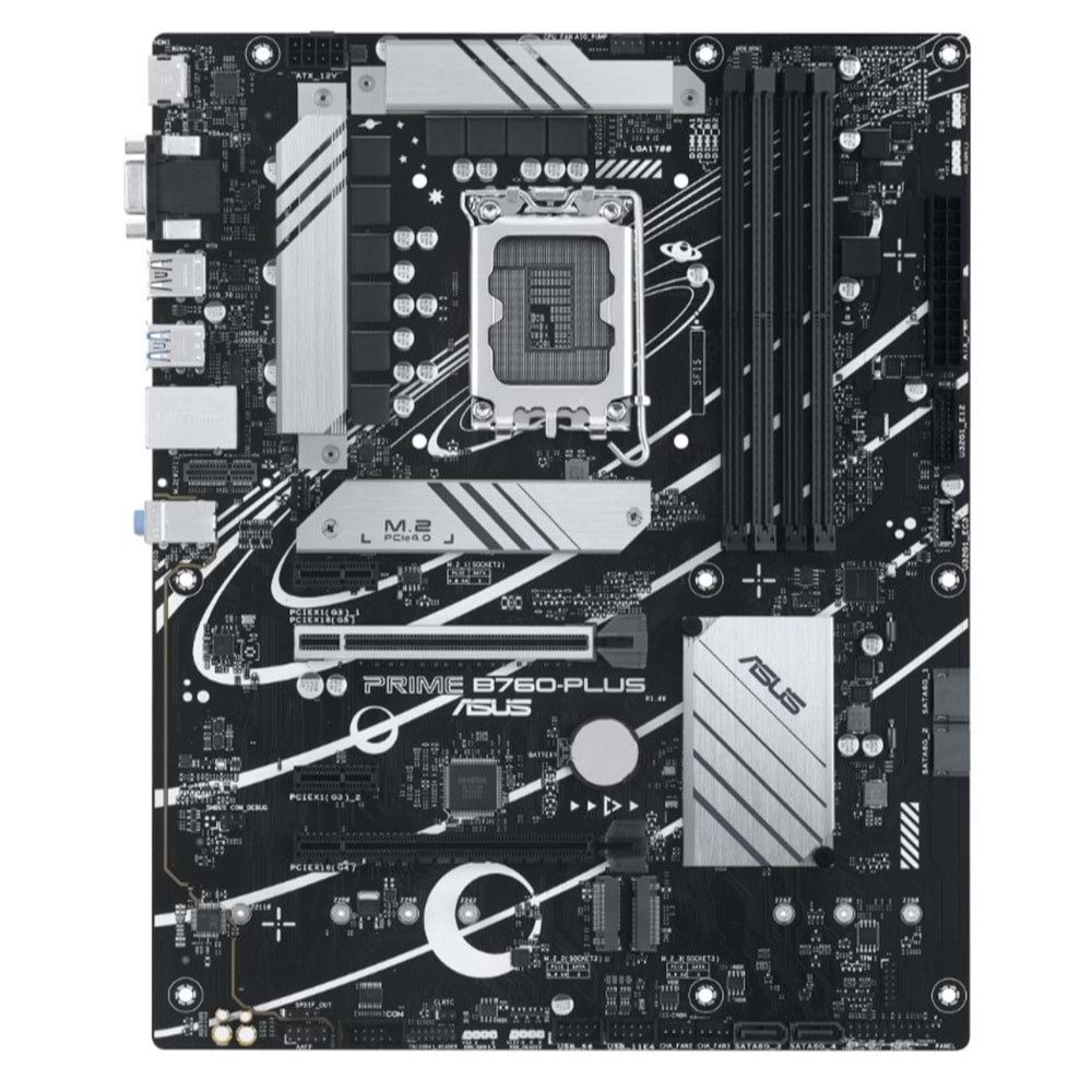 Asus PRIME B760-PLUS B760 DDR5 M.2 USB3.2 DP/HDMI/VGA PCI 5.0 1700p Anakart