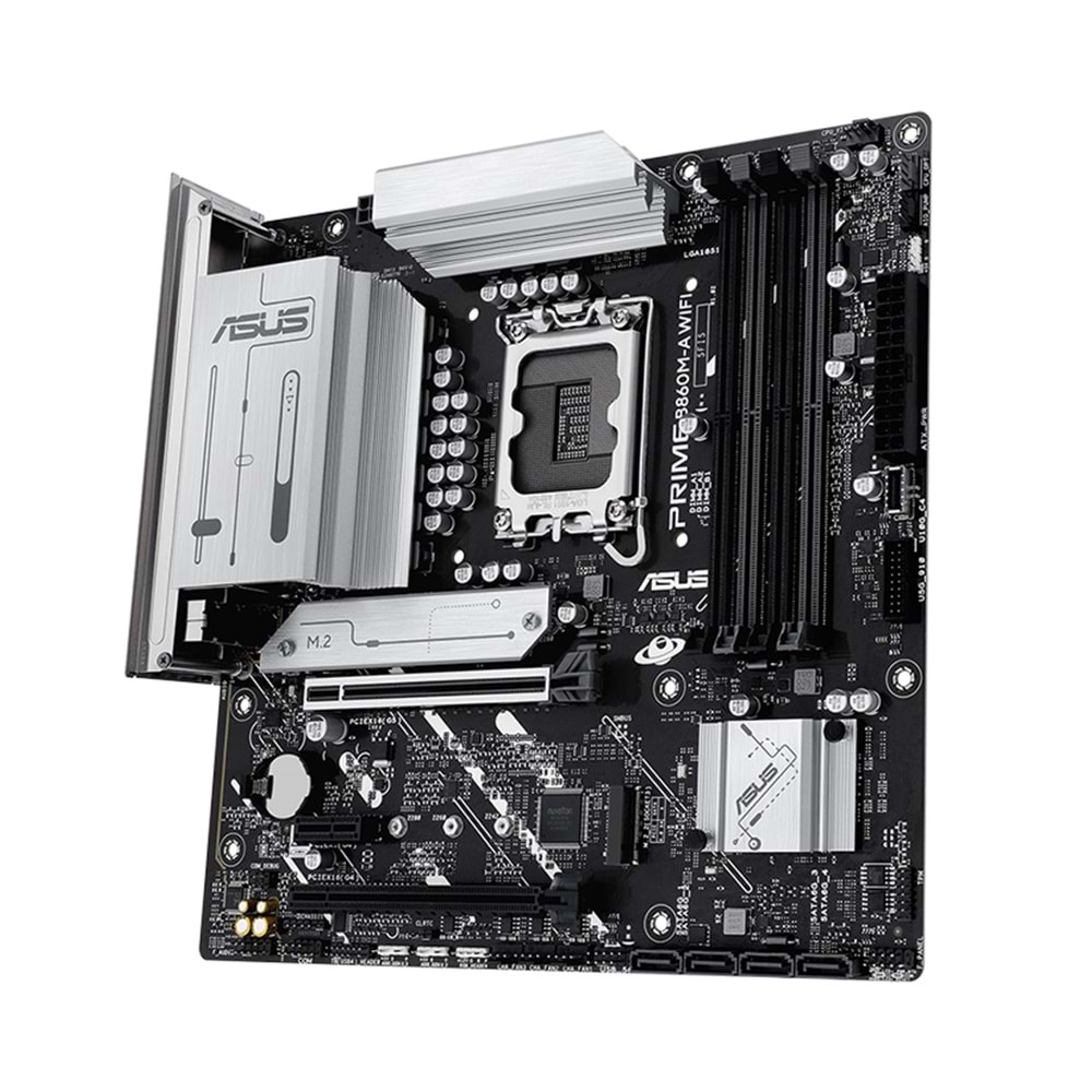 Asus PRIME B860M-A WIFI B860 DDR5 M.2 DP/HDMI PCI 5.0 1851p Anakart