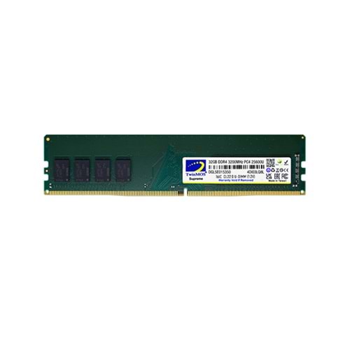 TwinMOS 32GB 3200MHz DDR4 U-DIMM CL22 Ram (MDD432GB3200DWO)