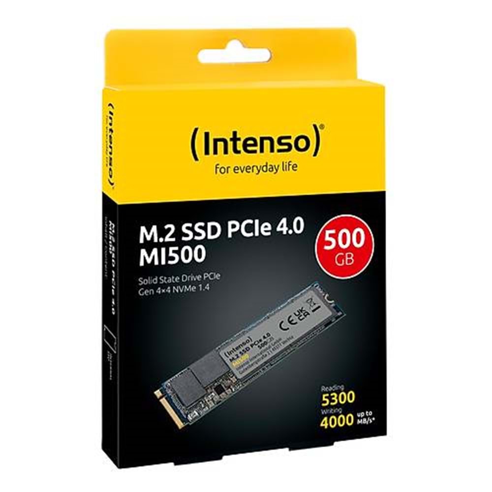 Intenso MI500 500GB M.2 5300MBs/4500MB/s PCIe NVMe 4.0 x4 (3836450)
