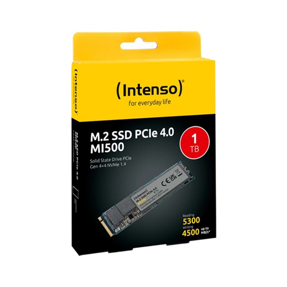 Intenso MI500 1TB M.2 5300MBs/4500MB/s PCIe NVMe 4.0 x4 (3836460)