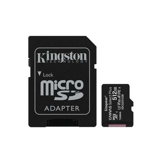 Kingston SDCS2 512GB Micro SD Class 10 Hafıza Kartı (SDCS2/512GB)