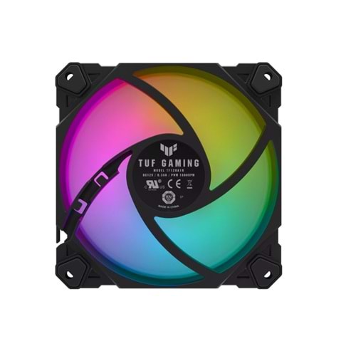 Asus TUF GAMING TF120 ARGB - BEYAZ Soğutucu Kasa Rady. Fanı Beyaz Adres.ARGB120M