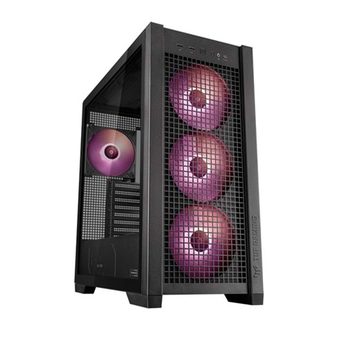 Asus TUF GAMING GT302 TG ARGB - SİYAH EATX/ATX/MİCRO-ATX/MİNİ-ITX Kasa (PSU Yok)