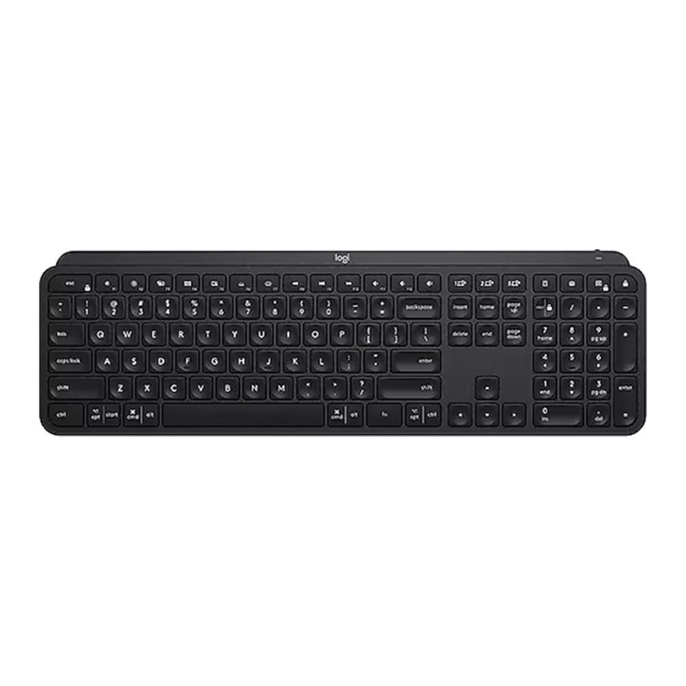 Logitech MX Keys S Aydınlatmalı Kablosuz Türkçe Q Klavye Siyah (920-011594)
