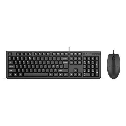  A4 Tech KR-3330 Q USB FN-Multimedya Klavye + Optik Set