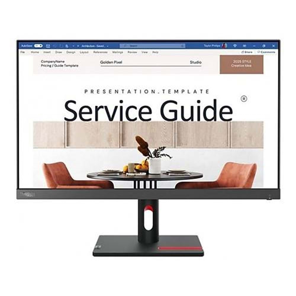 Lenovo 23.8 63DEKAT3TK FullHd 4ms 100Hz Hdmi/Vga LED Monitör