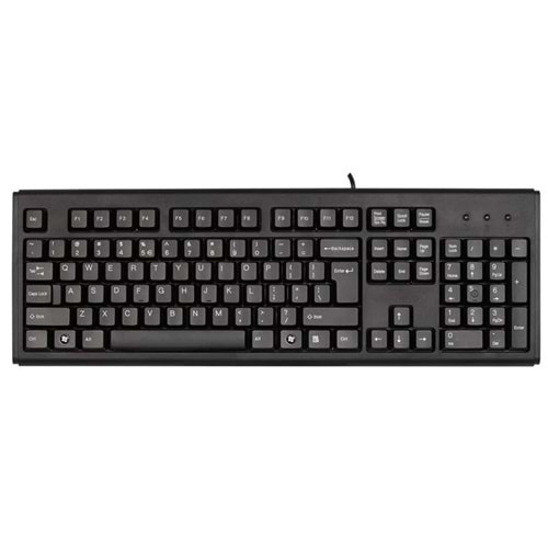 A4 Tech KM-720 Standart F Klavye Siyah USB