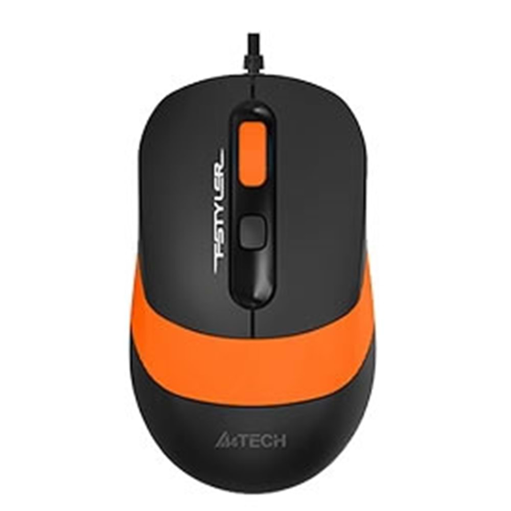 A4 Tech FM10 1600dpi Turuncu USB Optik Mouse