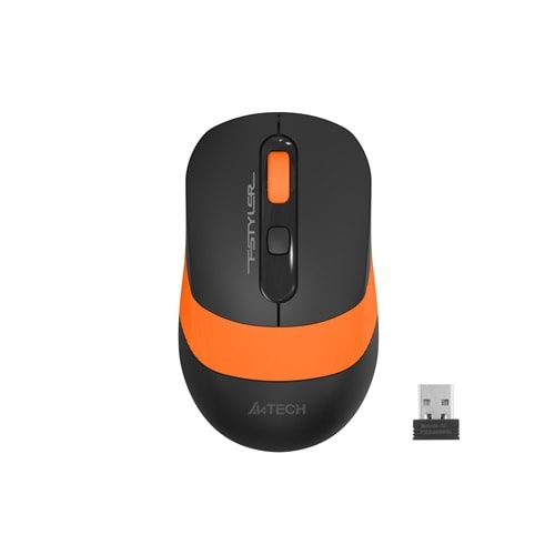 A4 Tech FG10 2000dpi 2.4G Turuncu Kablosuz Mouse