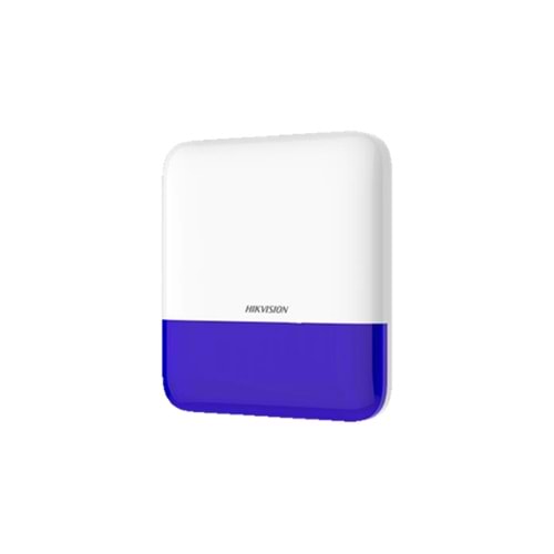 Hikvision DS-PS1-E-WE Kablosuz Dış Ortam Siren Mavi