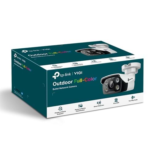 Vigi C350 5MP | 4mm | Full-Color Bullet IP Kamera (İki Yönlü Ses,Aktif Savunma)