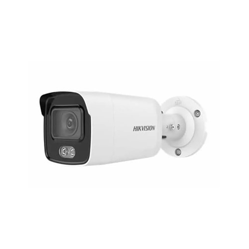 Hikvision DS-2CD2047G2-LU (Dahili Mik.) 4MP 4mm ColorVu Bullet Kamera (H265+)