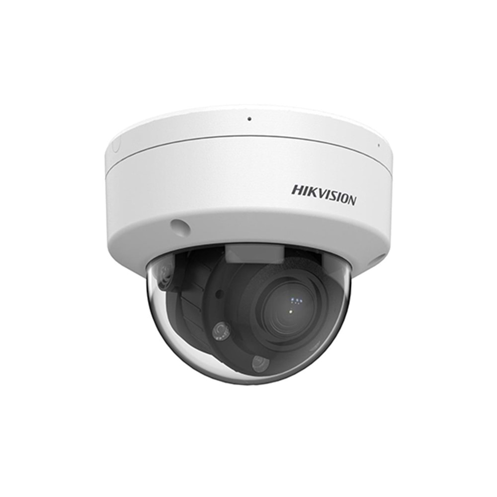 Hikvision DS-2CD1743G2-LIZSU 4MP 2.8-12m Mot. Akıllı Hibrit Işık Dome Dahili Mik